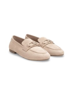 Xti 144069 mocassini donna in camoscio beige