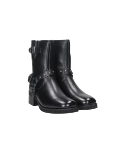 Keys K-10303 stivaletti donna in pelle nero