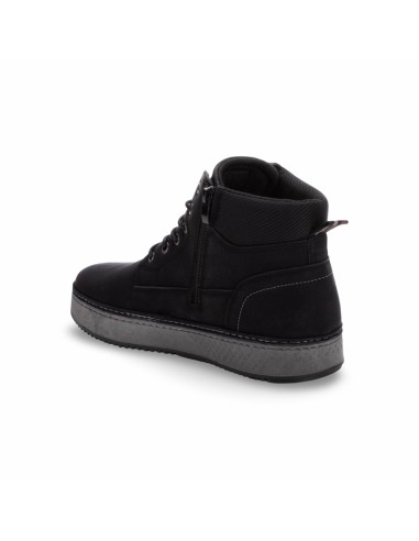 Refresh 172286 stivaletti uomo in pelle nero