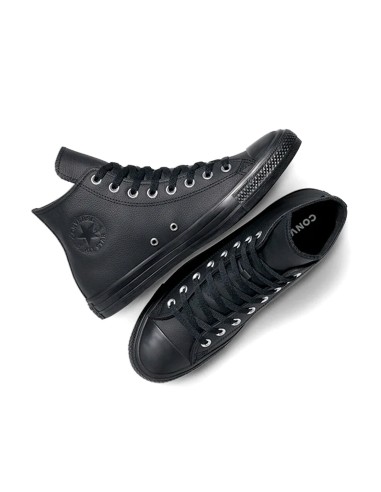 Converse Chuck Taylor All Star Leather WTR A17637C sneakers in pelle nero