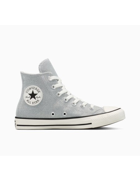 Converse Chuck Taylor All Star HI 166705C sneakers uomo in tela grigio