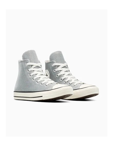 Converse Chuck Taylor All Star HI 166705C sneakers uomo in tela grigio