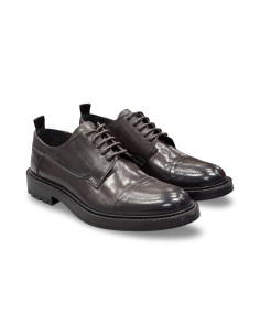 Exton 8323 scarpe classiche uomo in pelle testa di moro