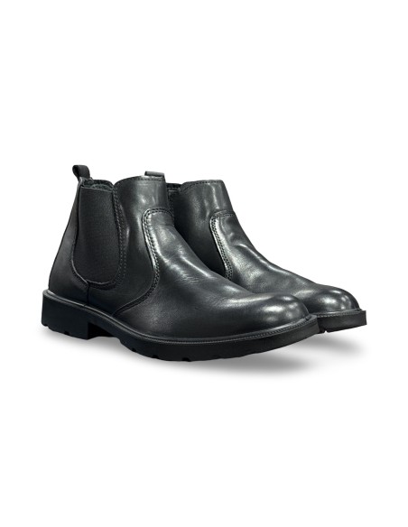 Enval Soft 8712700 stivaletti uomo in pelle nero