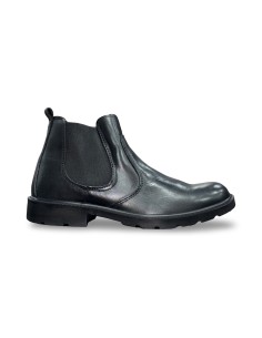 Enval Soft 8712700 stivaletti uomo in pelle nero 2