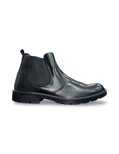 Enval Soft 8712700 stivaletti uomo in pelle nero