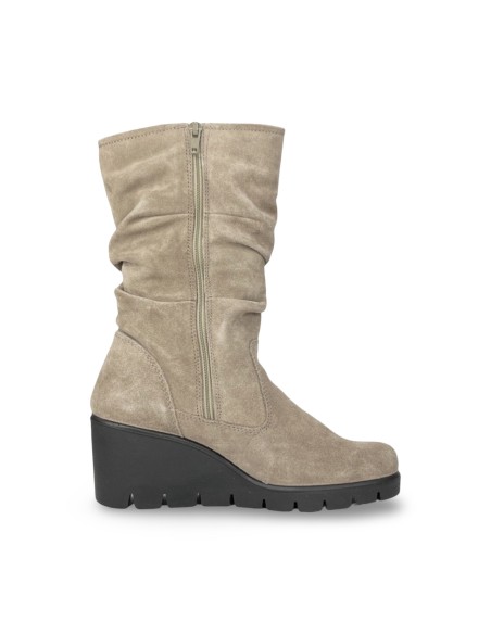 Enval Soft 4763233 stivali donna in camoscio beige