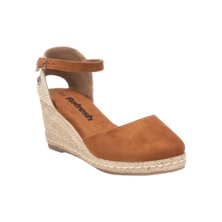 Refresh 170770 sandali donna in camoscio camel