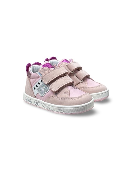 Balducci Soft CITA5116R sneakers bambina in pelle rosa/fucsia