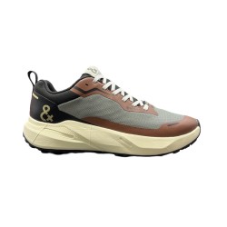 Igi&Co 6649711 sneakers uomo goretex in tessuto nylon color cuoio