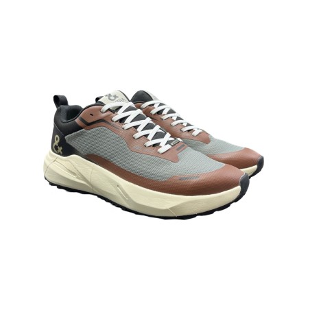 Igi&Co 6649711 sneakers uomo goretex in tessuto nylon color cuoio