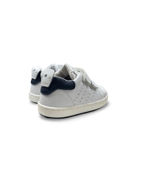 Balducci Soft CITA5823B sneakers bambino in pelle bianco/blu