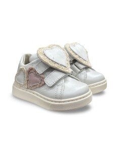 Balducci CITA6680A sneakers bambina in pelle avorio