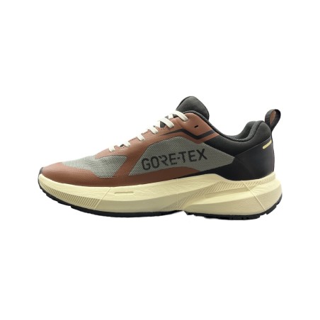 Igi&Co 6649711 sneakers uomo goretex in tessuto nylon color cuoio