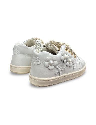 Balducci Soft CITA6636A sneakers bambina in pelle avorio