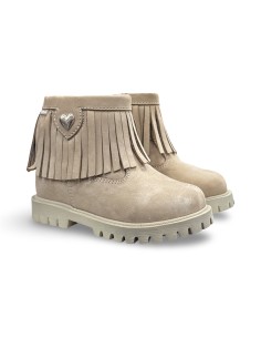 Balducci Soft Matrix 2532 stivaletti bambina in pelle color cammello