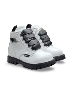 Balducci Soft Matrix 2338 stivaletti bambina in pelle bianco