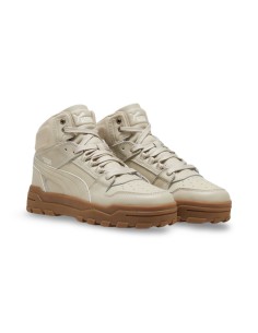 Puma Rebound Abrupt 397468 05 sneakers uomo in pelle color sabbia