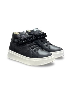 Balducci Kids WALT1006N sneakers bambina in pelle nero