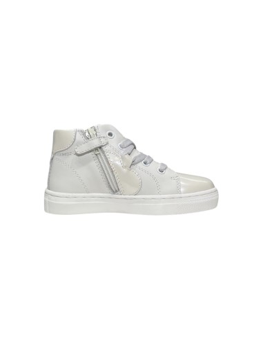 Balducci BUTT1888 sneakers bambina in vernice bianco