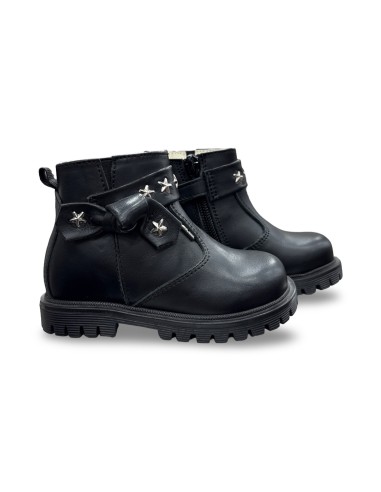Balducci Soft Matrix2202 stivaletti bambina in pelle nero