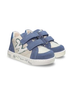 Balducci MSPORT4840 sneakers bambino in pelle/camoscio jeans
