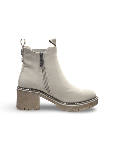 Refresh 171056 stivaletti donna in pelle beige