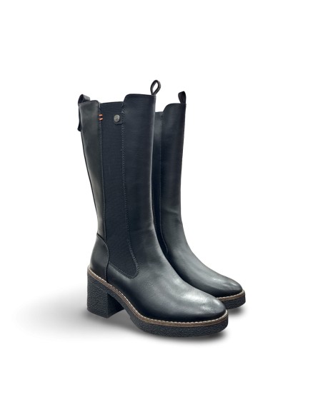 Refresh 172009 stivali donna in pelle nero