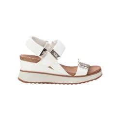 Xti 143847 sandali donna in similpelle bianco