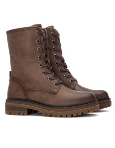 Refresh 172920 stivaletti donna in pelle color taupe