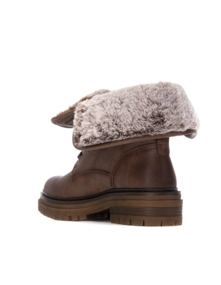 Refresh 172920 stivaletti donna in pelle color taupe