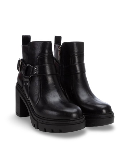 Refresh 172021 stivaletti donna in pelle nero