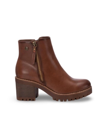 Refresh 172311 stivaletti donna in pelle color camel