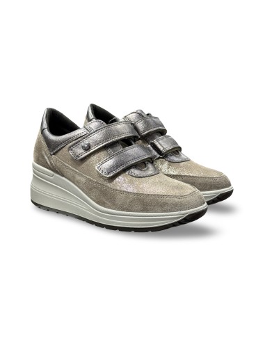 Enval Soft 6779933 sneakers donna in pelle color visone