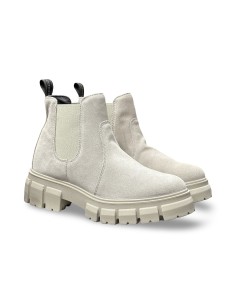 Igi&Co 6664222 stivaletti donna in camoscio visone beige