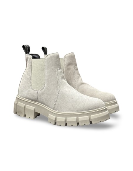 Igi&Co 6664222 stivaletti donna in camoscio visone beige