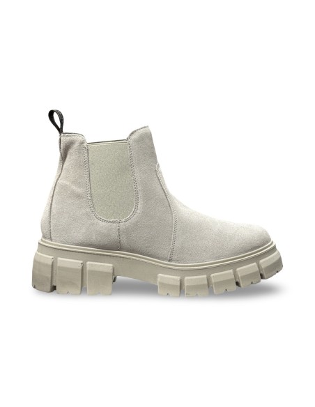 Igi&Co 6664222 stivaletti donna in camoscio visone beige