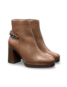 Igi&Co 6696711 stivaletti donna in pelle color cognac