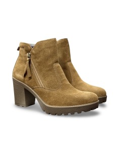 Igi&Co 4661722 stivaletti donna in camoscio cognac