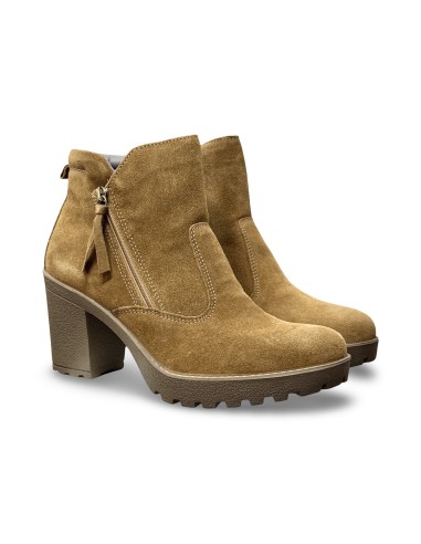 Igi&Co 4661722 stivaletti donna in camoscio cognac