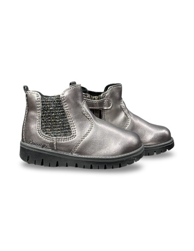 Primigi 6357533 stivaletti bambina in pelle grigio fumo