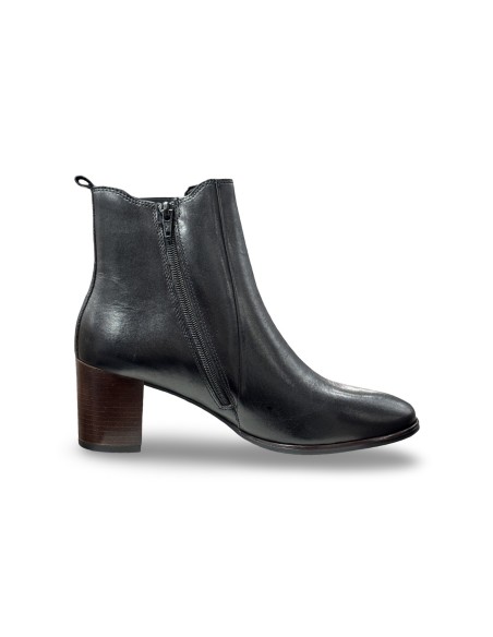 KEYS K-8950 stivaletti donna in pelle nero