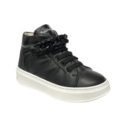Balducci Kids WALT1006N sneakers bambina in pelle nero 2
