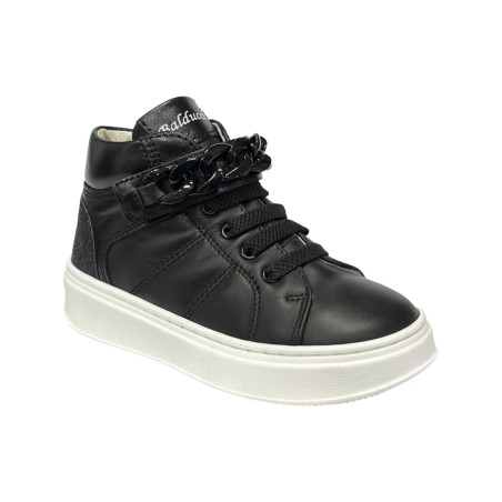 Balducci Kids WALT1006N sneakers bambina in pelle nero