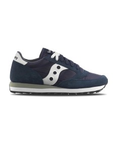 Saucony Jazz Original S2044-316 sneakers uomo in camoscio/tessuto/pelle blu 2