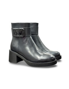 Solo Soprani SOLO42TR 312 stivaletti donna in pelle nero
