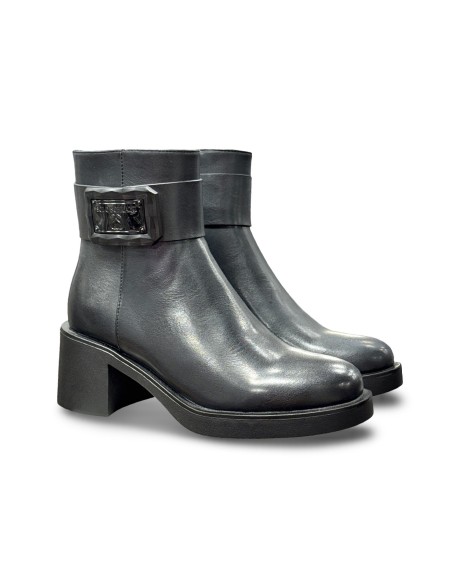 Solo Soprani SOLO42TR 312 stivaletti donna in pelle nero