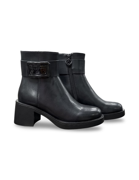 Solo Soprani SOLO42TR 312 stivaletti donna in pelle nero