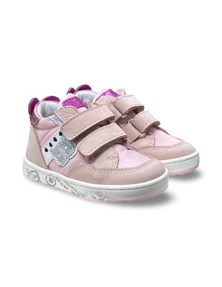 Balducci Soft CITA5116R sneakers bambina in pelle rosa/fucsia