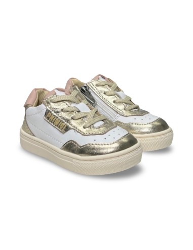 Primigi 6908022 sneakers bambina in pelle bianco platino
